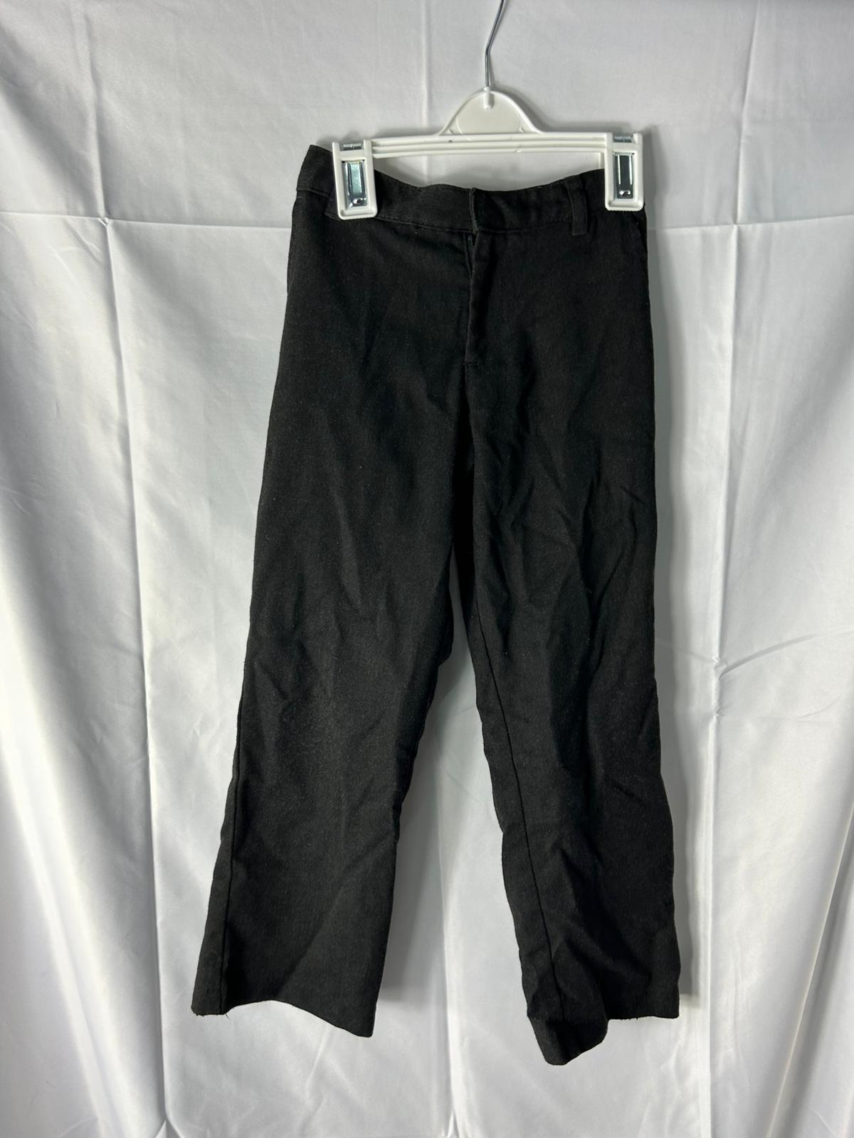 Kids School Trousers Black  - Age 5-6 Years