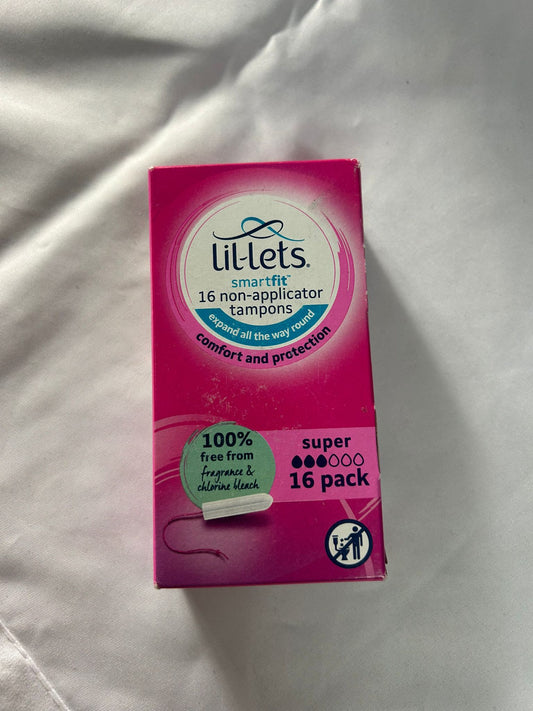 Tampons Lillets Non applicator tampons Super