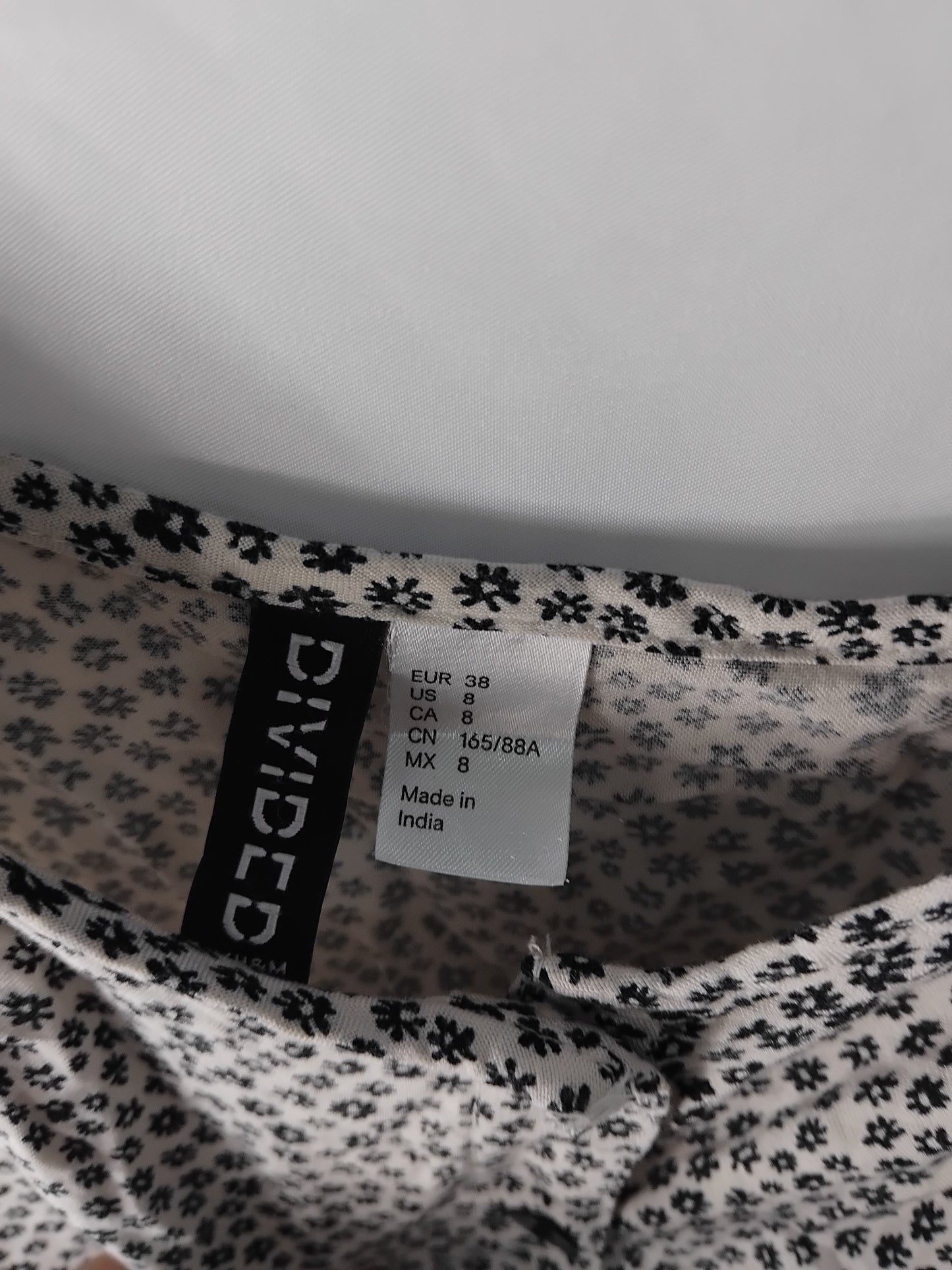 Ladies H&M floral Dress / top - Size UK 12