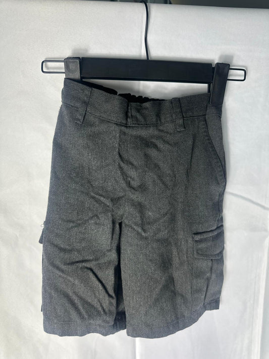 Kids Boys M&S school Shorts grey - Age 5-6