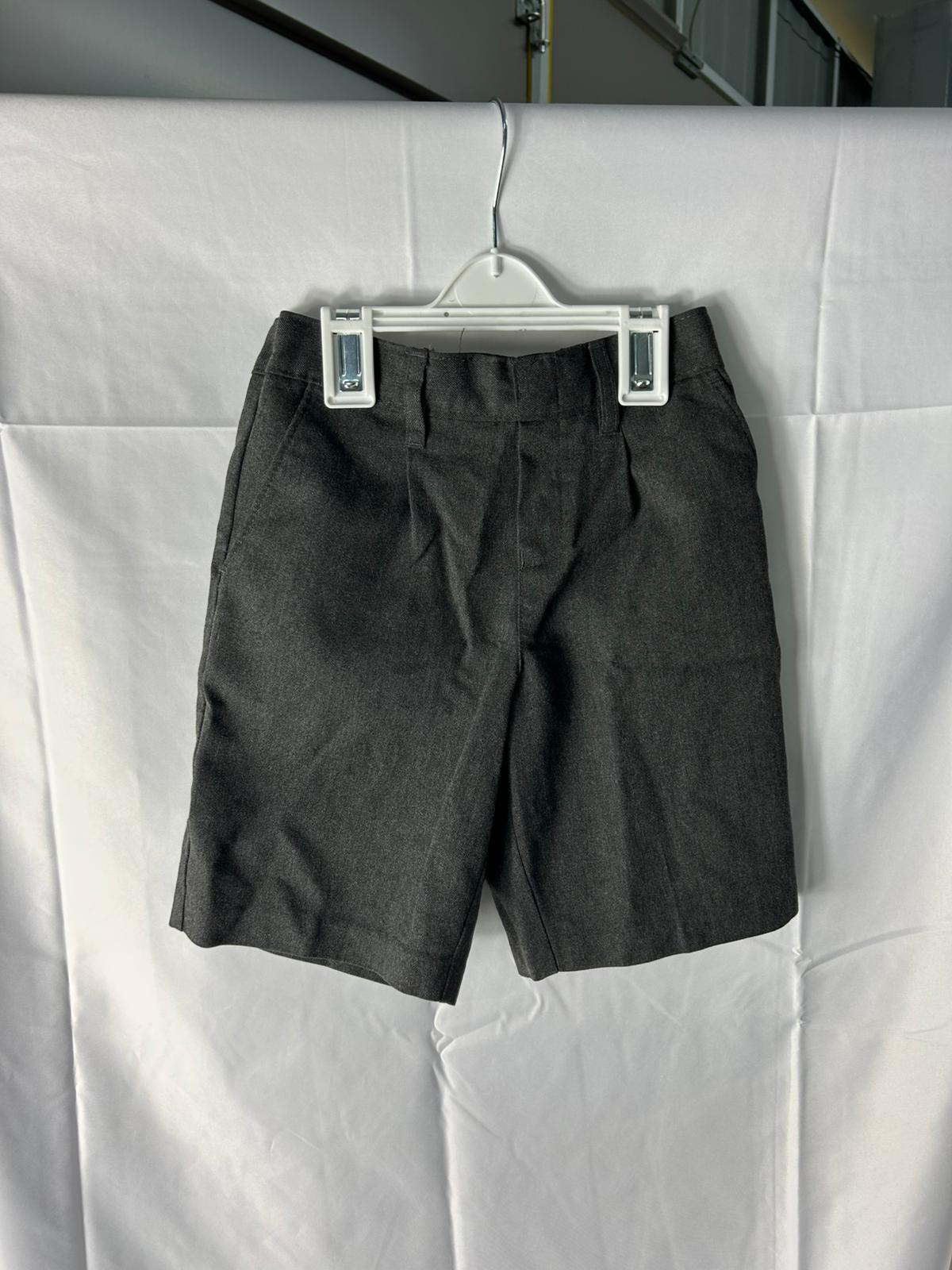 Kids M&S School Shorts Grey  - Age 4-5 Years